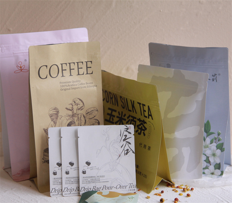 stand up pure aluminum bag